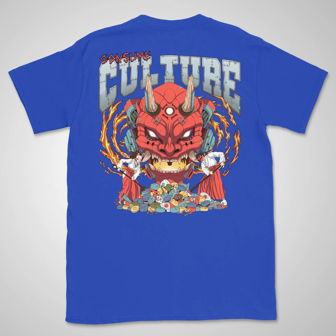 Consume Culture | back print ❀ T-shirt