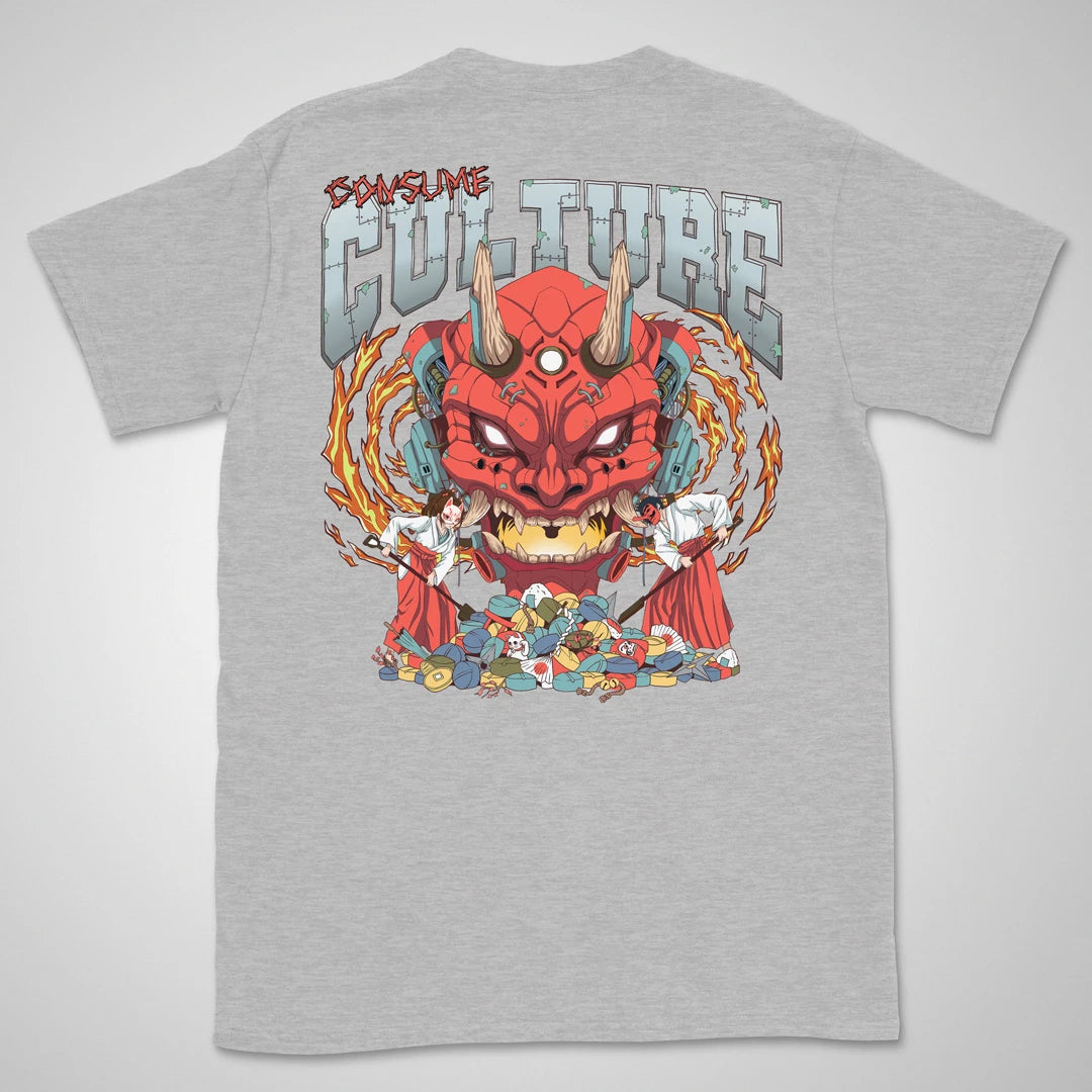 Consume Culture | back print ❀ T-shirt