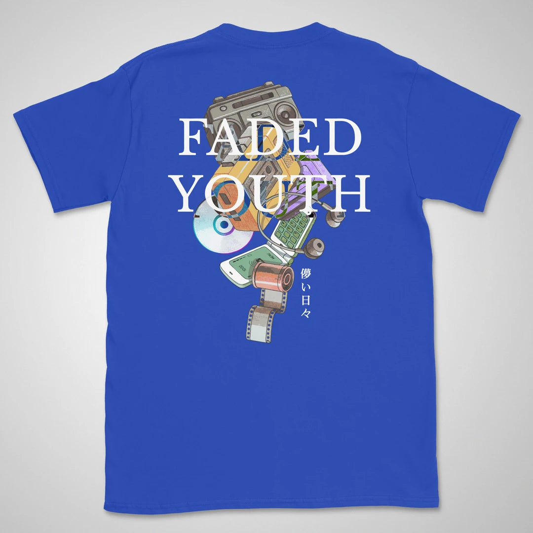 Faded Youth | back print ❀ T-shirt