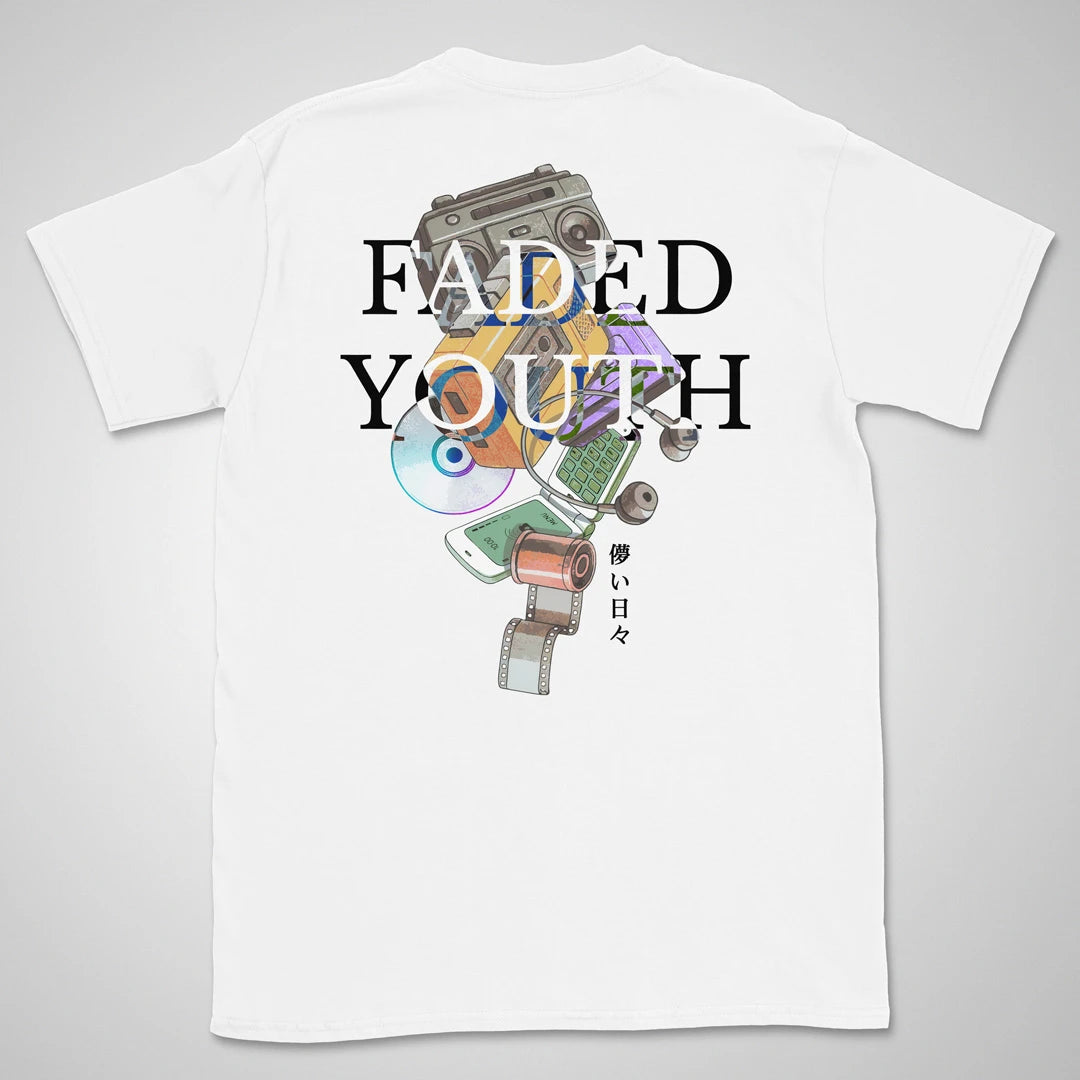 Faded Youth | back print ❀ T-shirt