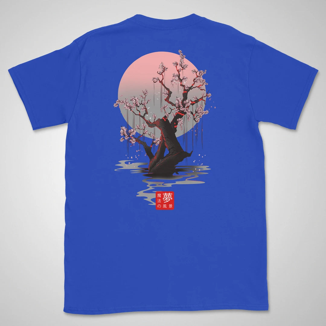 Sakura Moon | back print ❀ T-shirt
