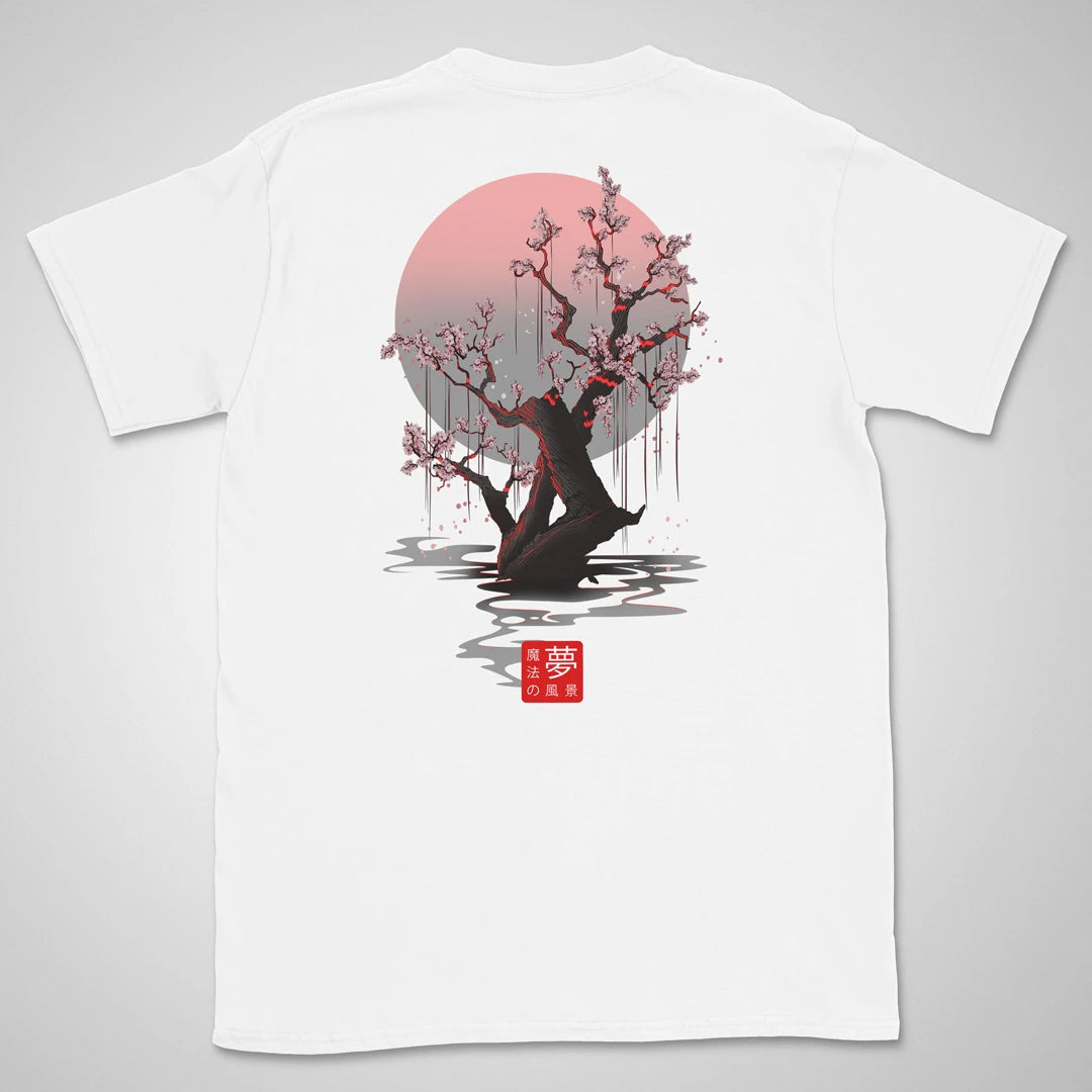 Sakura Moon | back print ❀ T-shirt