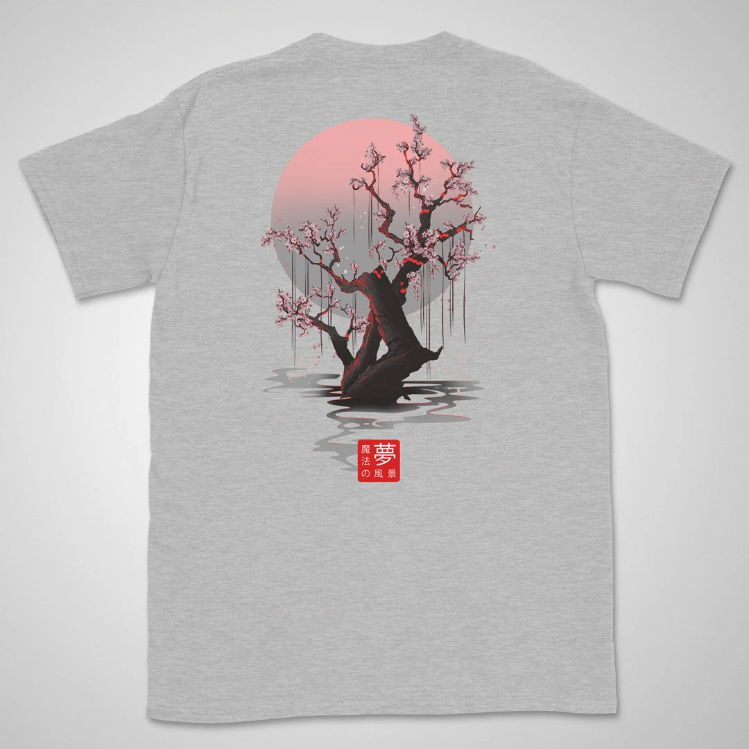 Sakura Moon | back print ❀ T-shirt