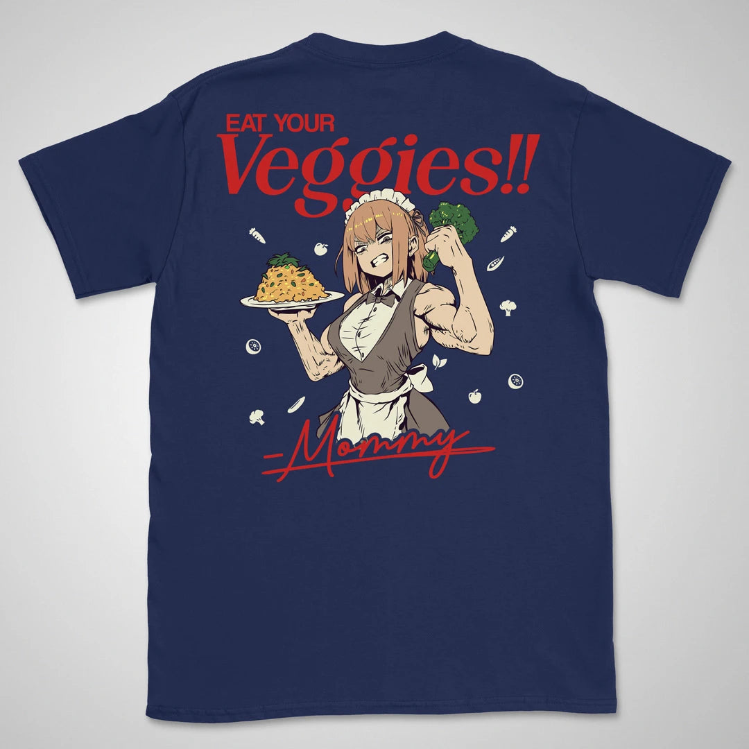 Eat Your Veggies | back print ❀ T-shirt