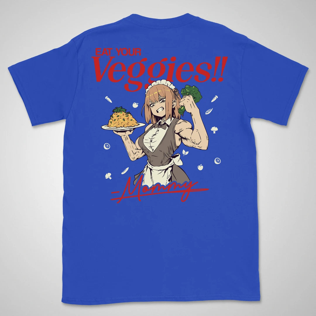 Eat Your Veggies | back print ❀ T-shirt