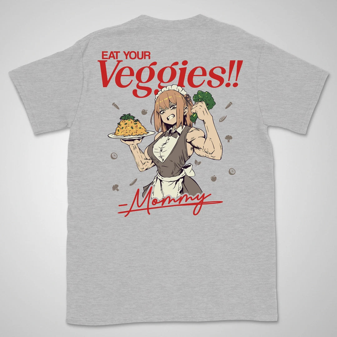 Eat Your Veggies | back print ❀ T-shirt