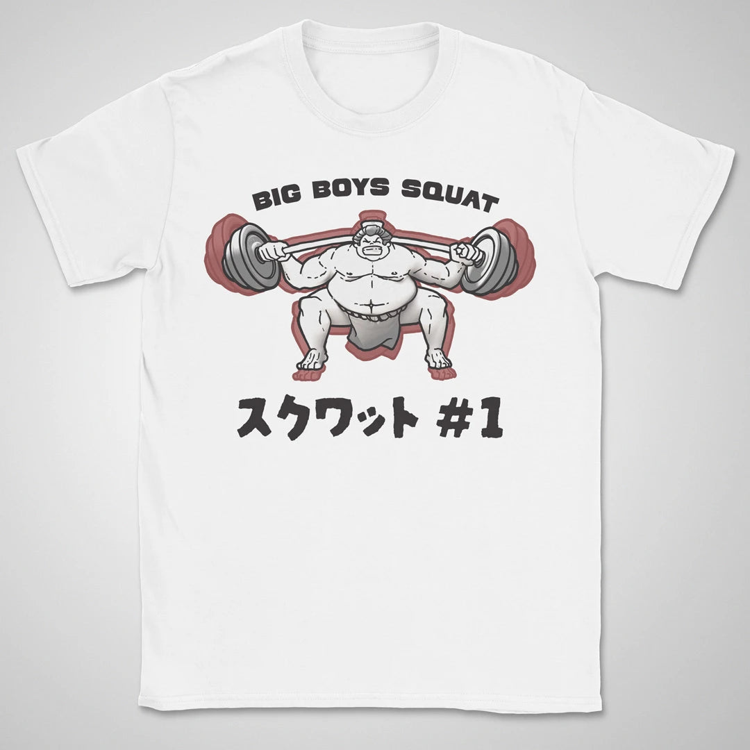 Big Boys Squat ❀ T-shirt