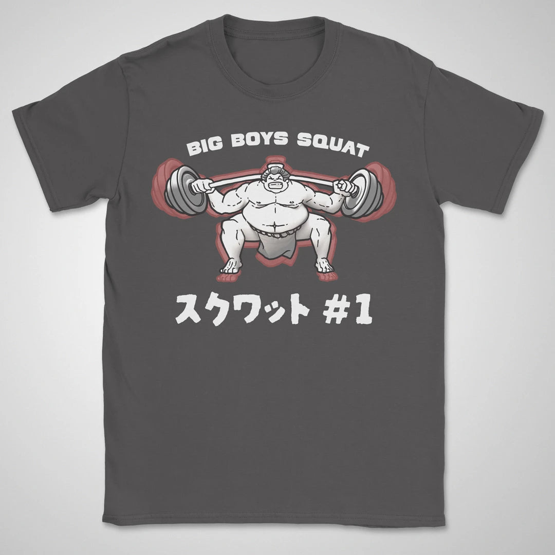 Big Boys Squat ❀ T-shirt
