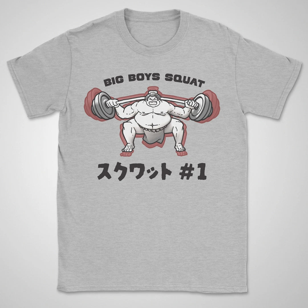 Big Boys Squat ❀ T-shirt