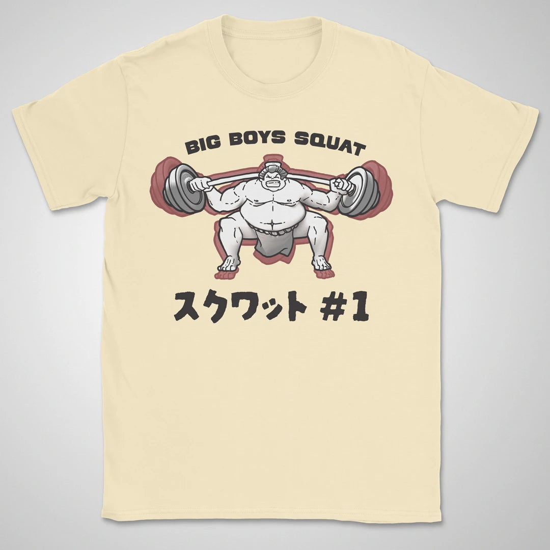 Big Boys Squat ❀ T-shirt