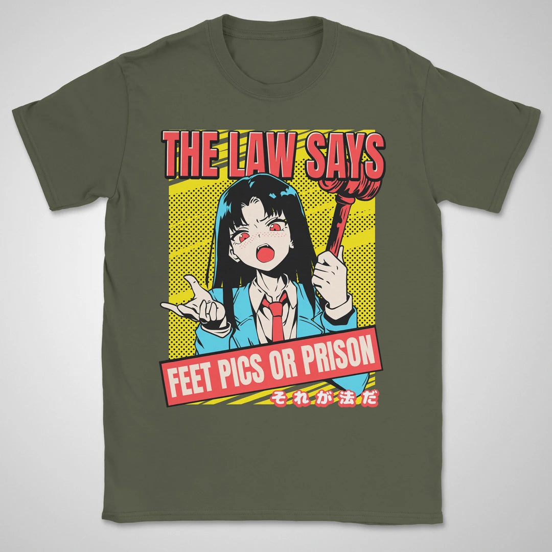 Feet Pics Or Prison ❀ T-shirt