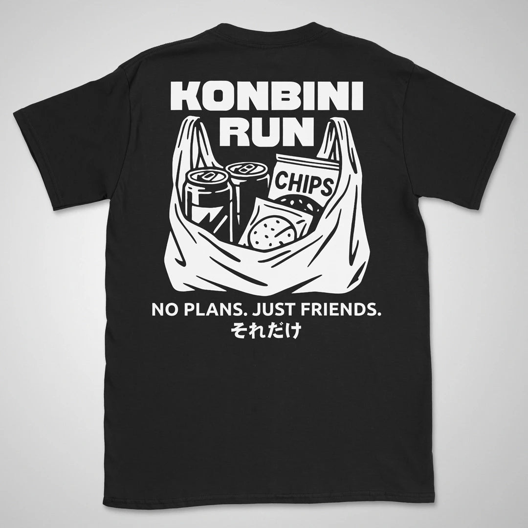 Konbini Run | back print ❀ T-shirt