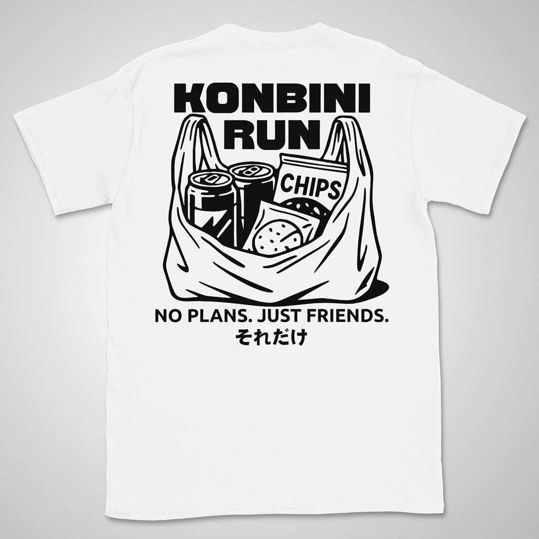 Konbini Run | back print ❀ T-shirt