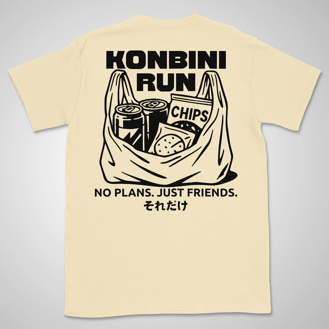 Konbini Run | back print ❀ T-shirt