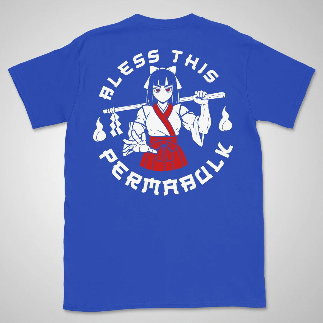 Bless This Permabulk | back print ❀ T-shirt