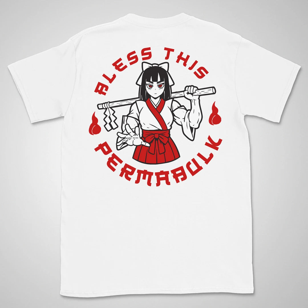 Bless This Permabulk | back print ❀ T-shirt