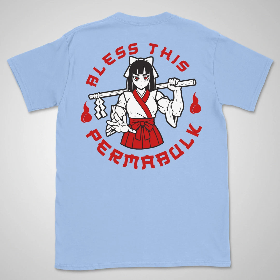 Bless This Permabulk | back print ❀ T-shirt
