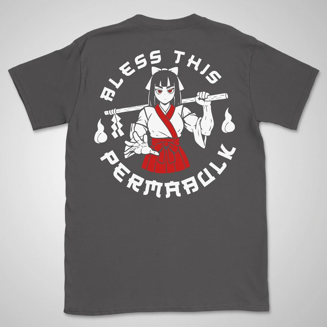 Bless This Permabulk | back print ❀ T-shirt