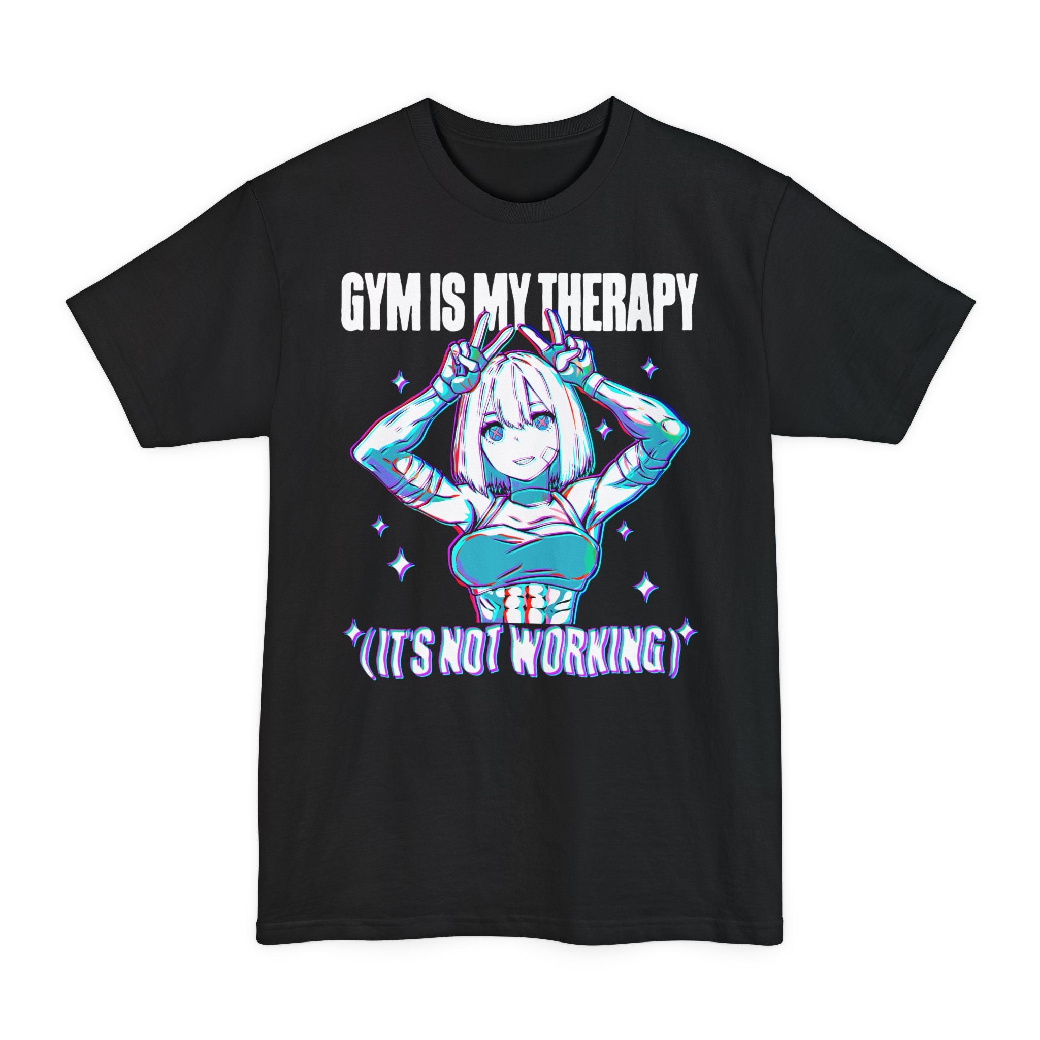 Gym Is My Therapy ❀ Tall T-shirt