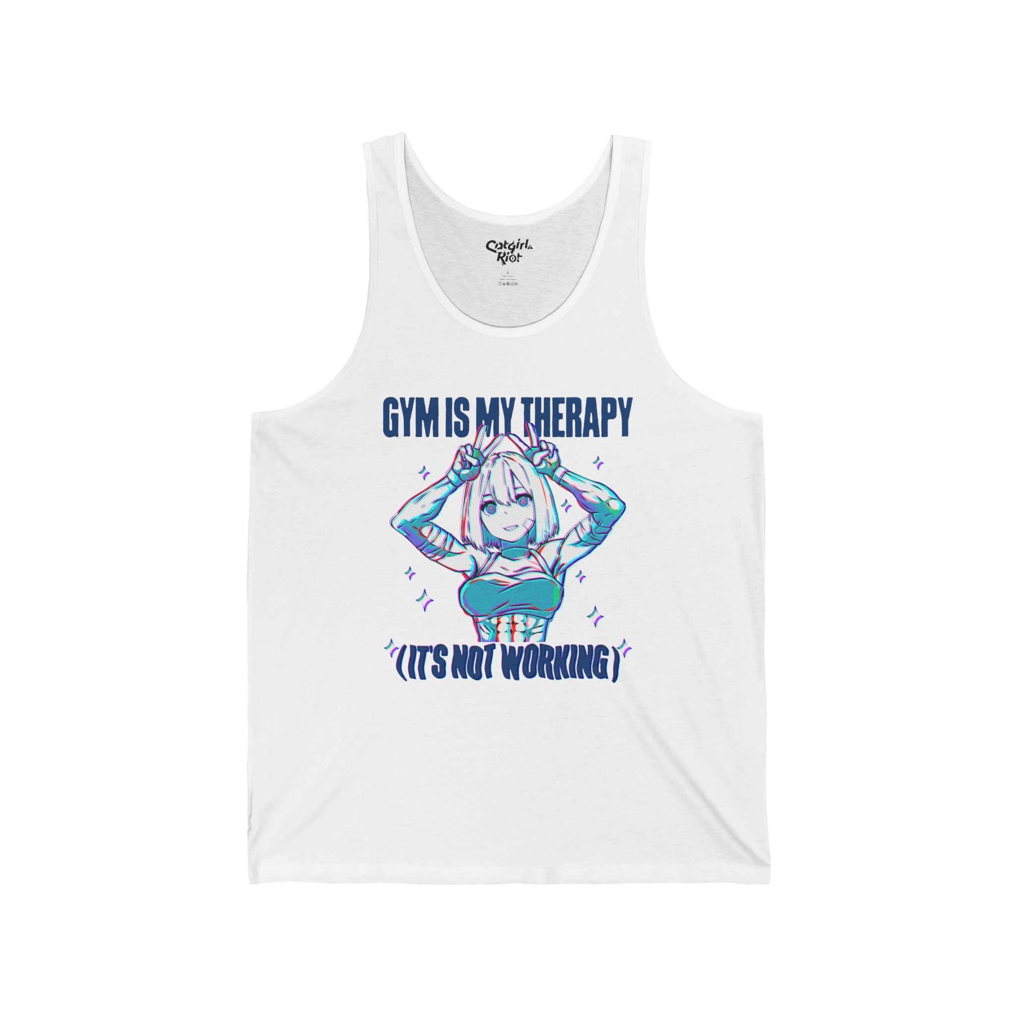 Gym Is My Therapy ❀ Tank
