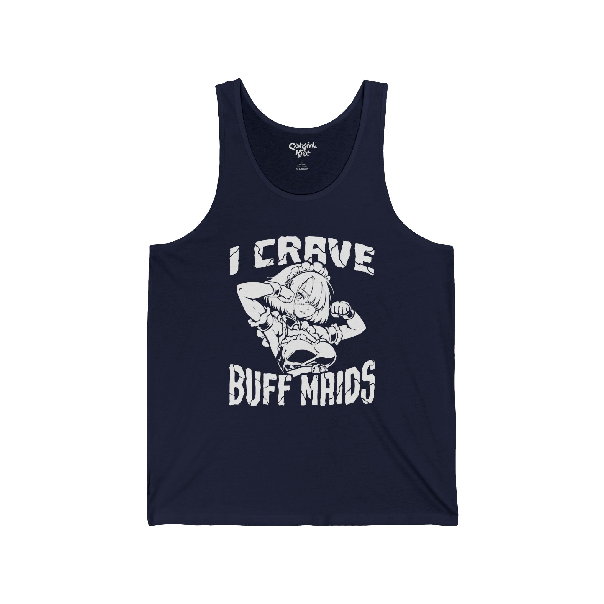 I Crave Buff Maids BW ❀ Tank