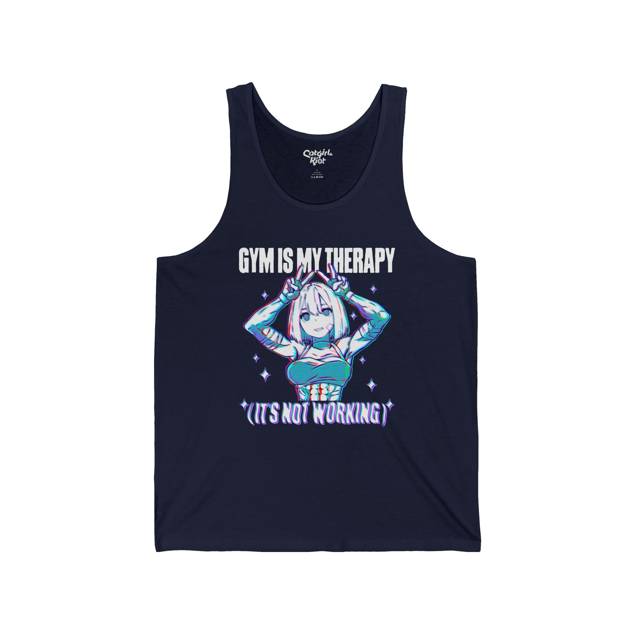 Gym Is My Therapy ❀ Tank