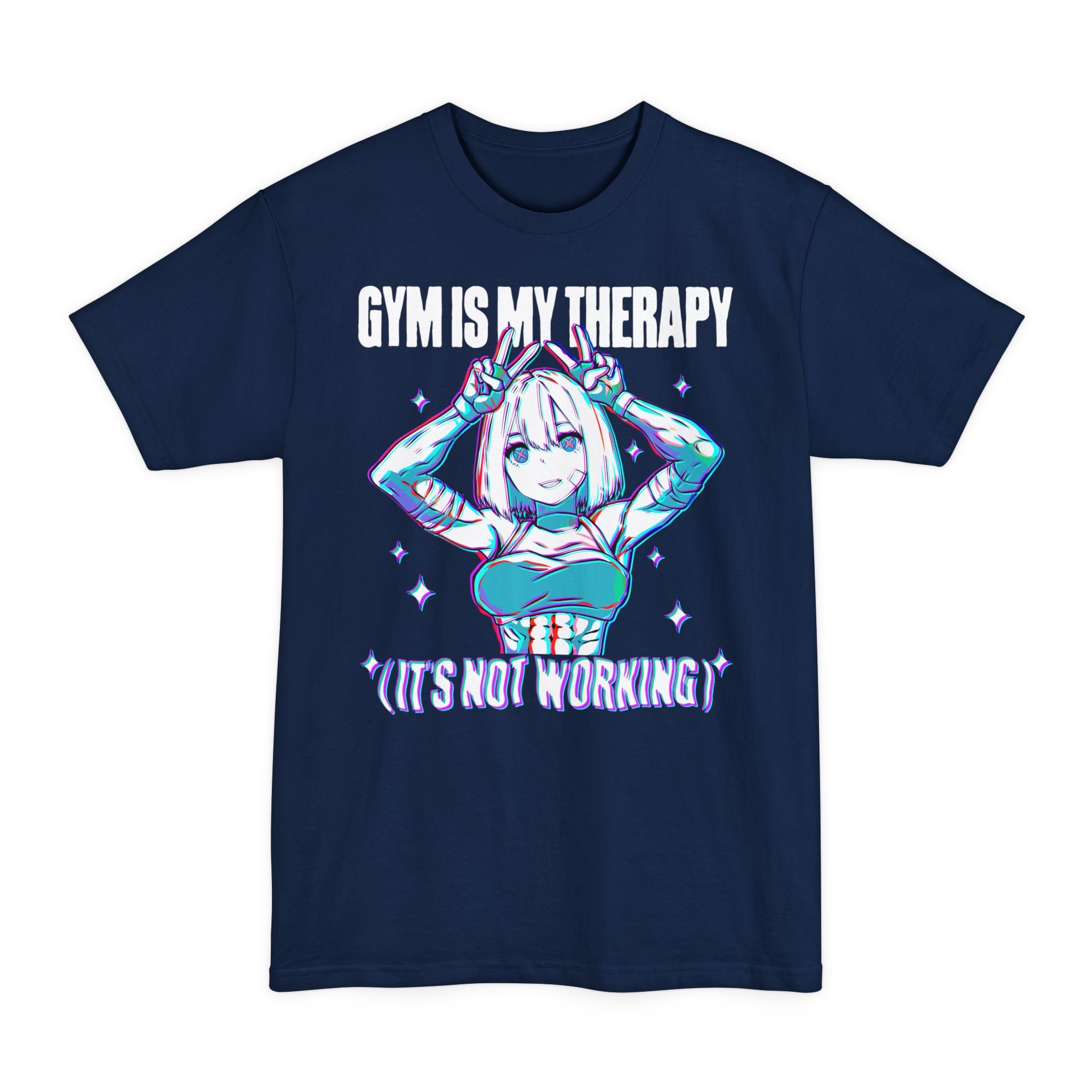 Gym Is My Therapy ❀ Tall T-shirt