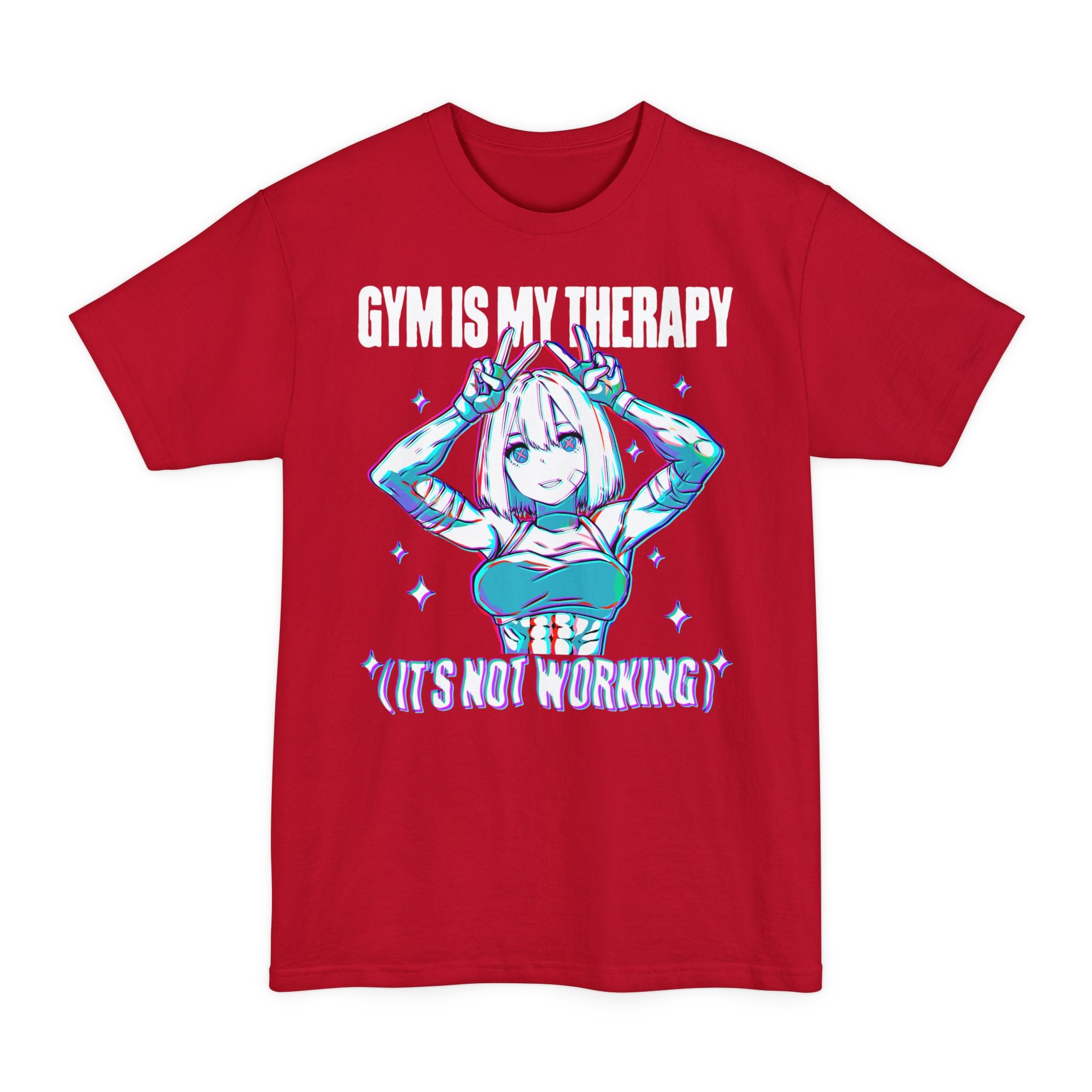Gym Is My Therapy ❀ Tall T-shirt
