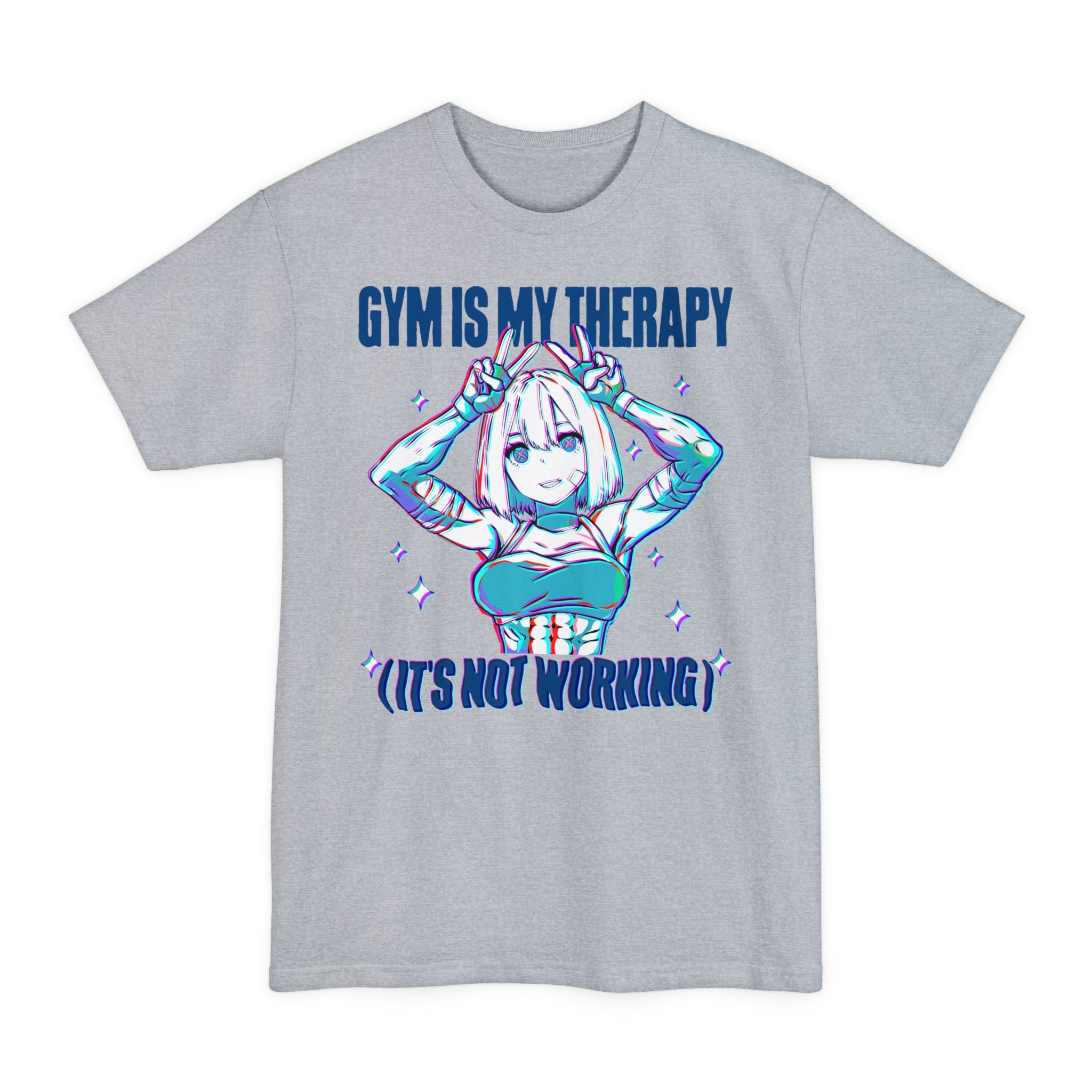 Gym Is My Therapy ❀ Tall T-shirt