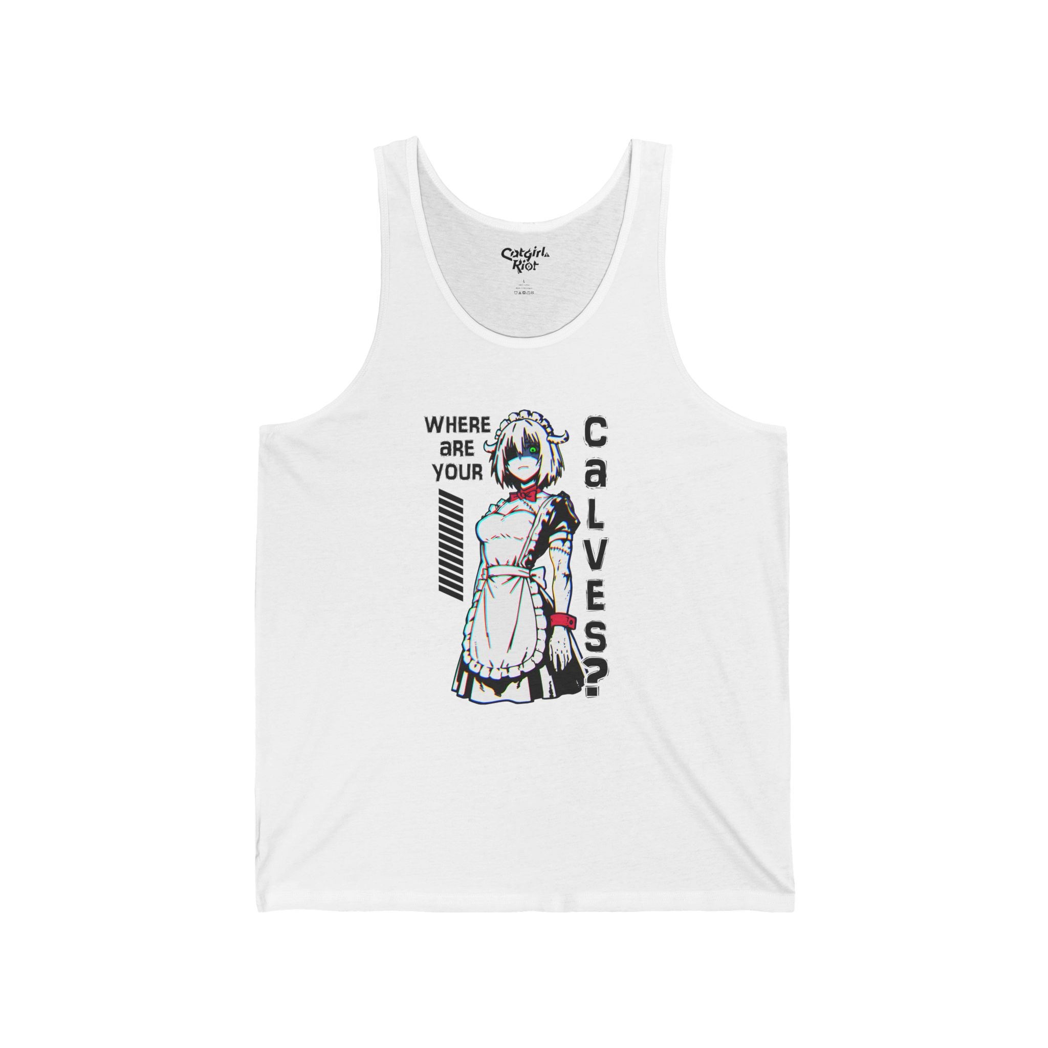 Calf Check Maid ❀ Tank
