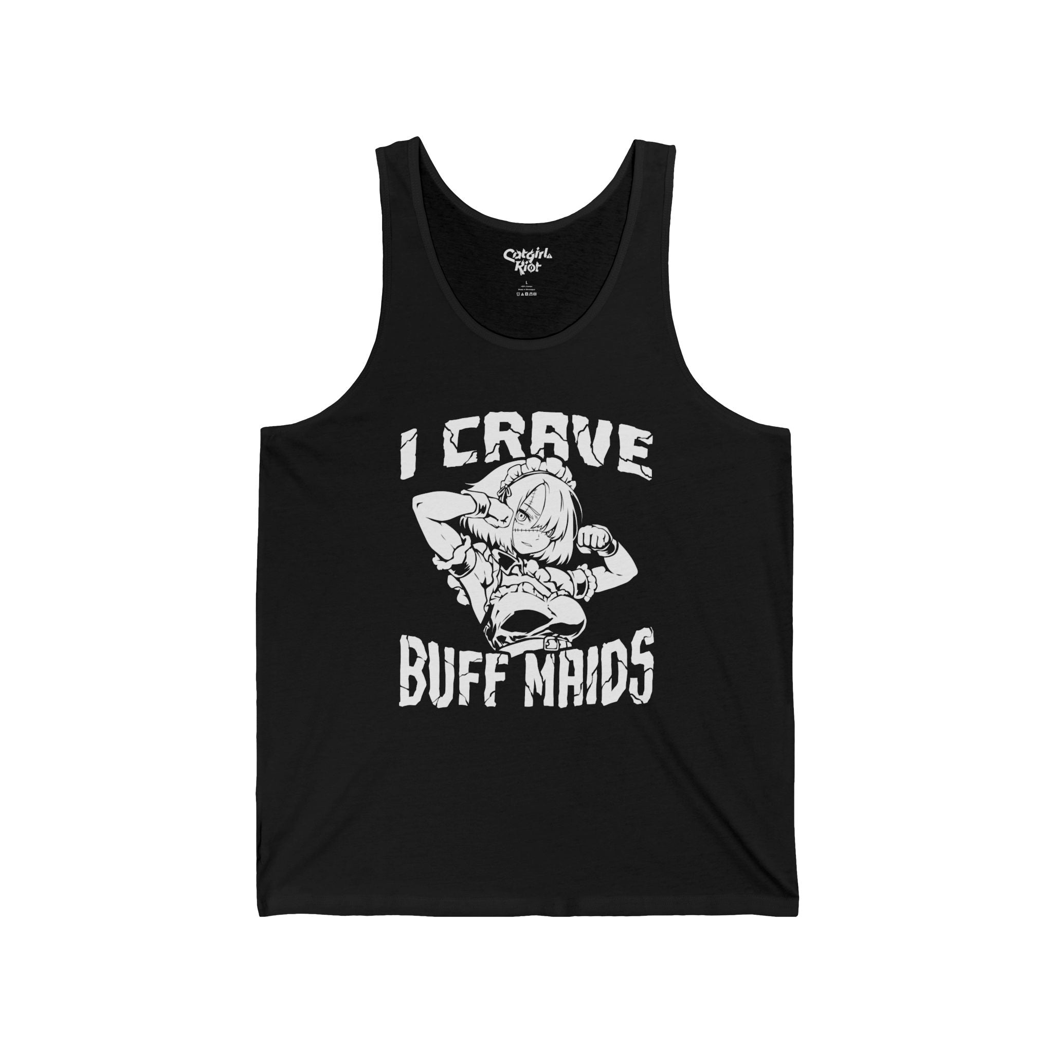 I Crave Buff Maids BW ❀ Tank