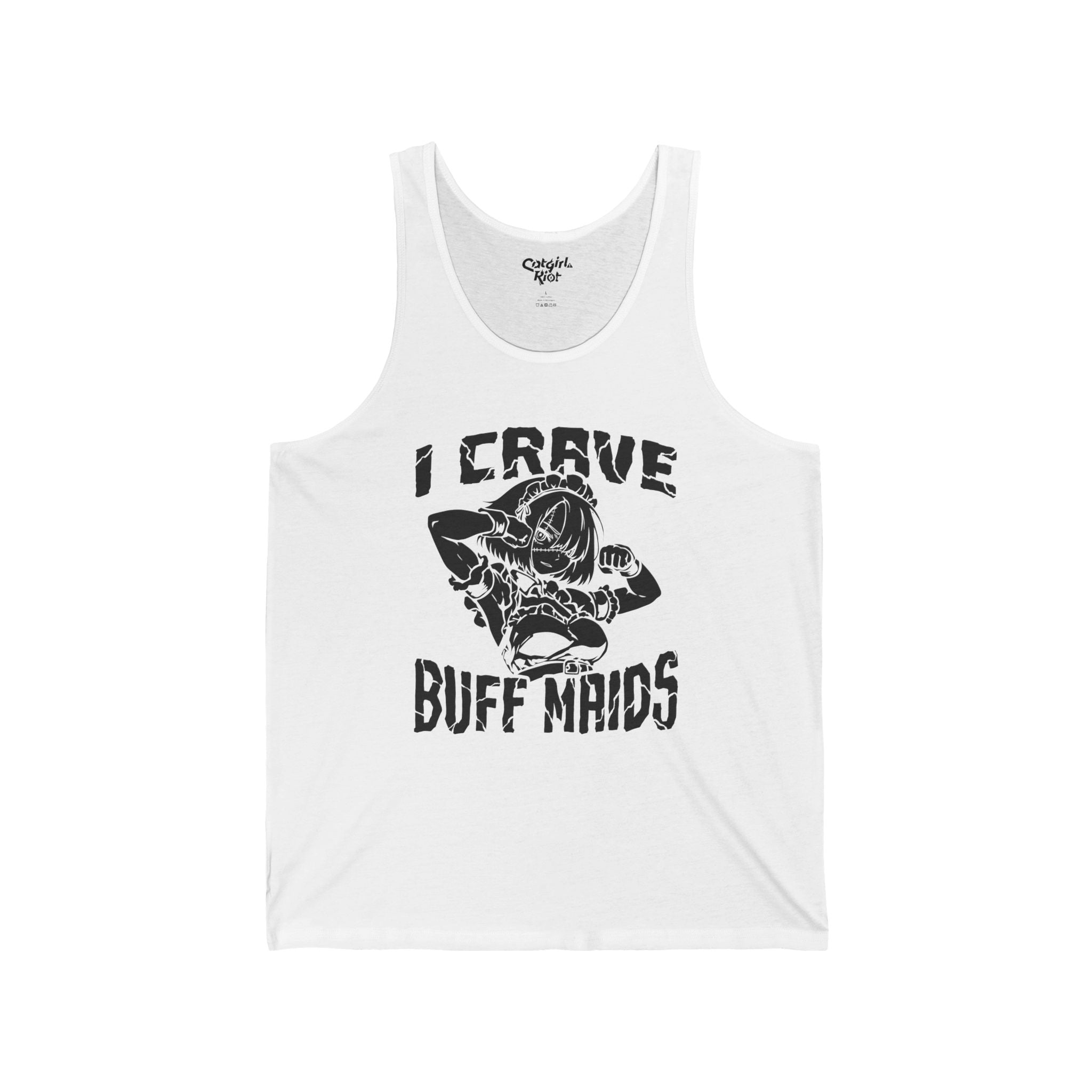 I Crave Buff Maids BW ❀ Tank