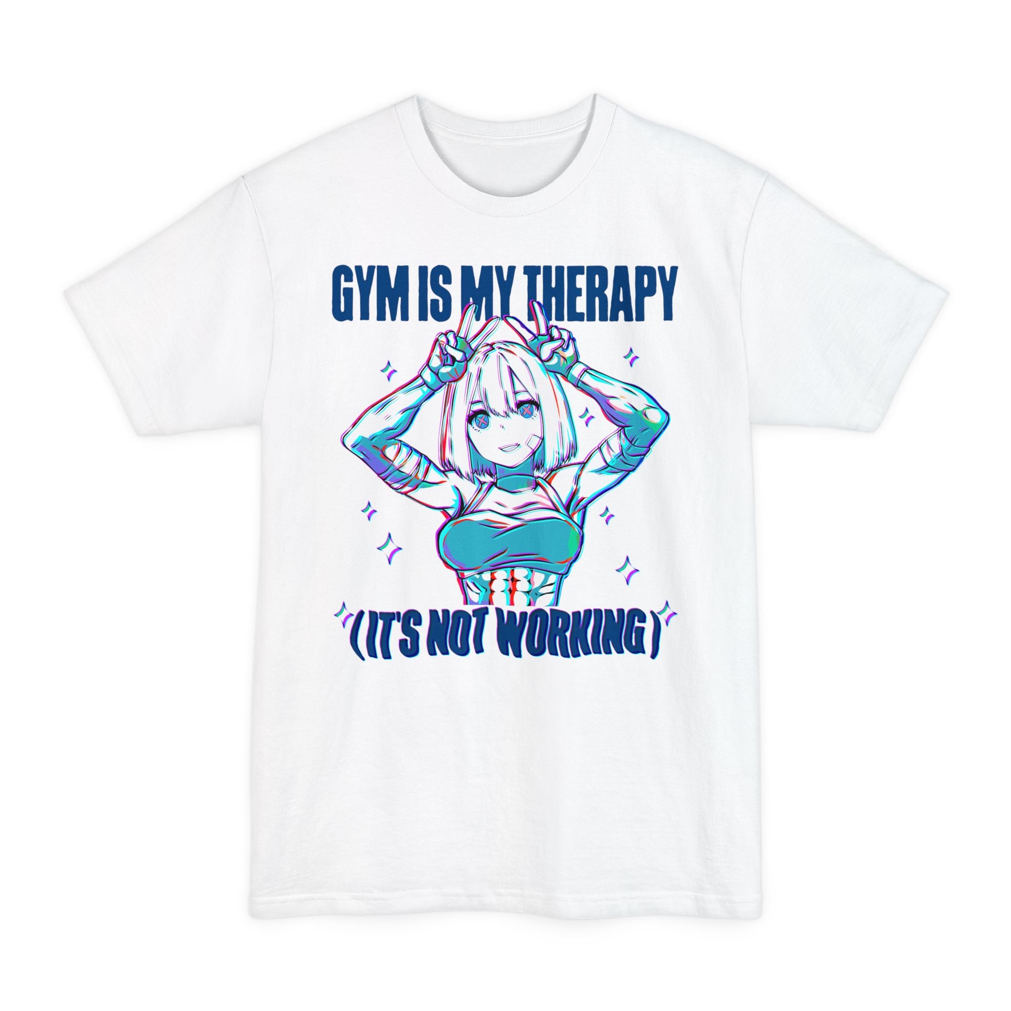 Gym Is My Therapy ❀ Tall T-shirt