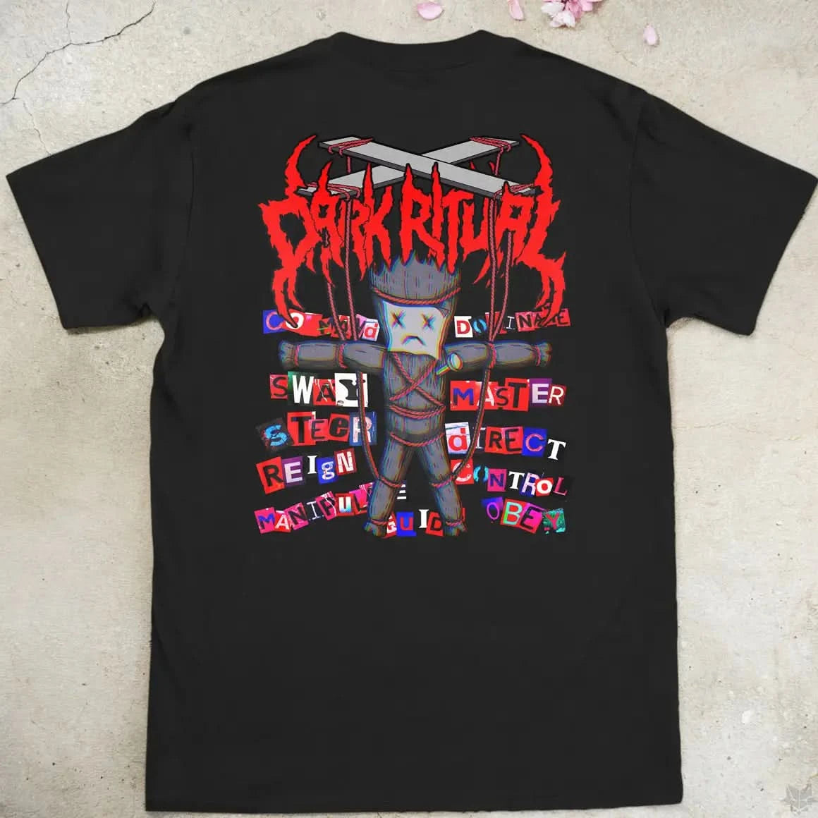 Dark Ritual | back print ❀ T-shirt
