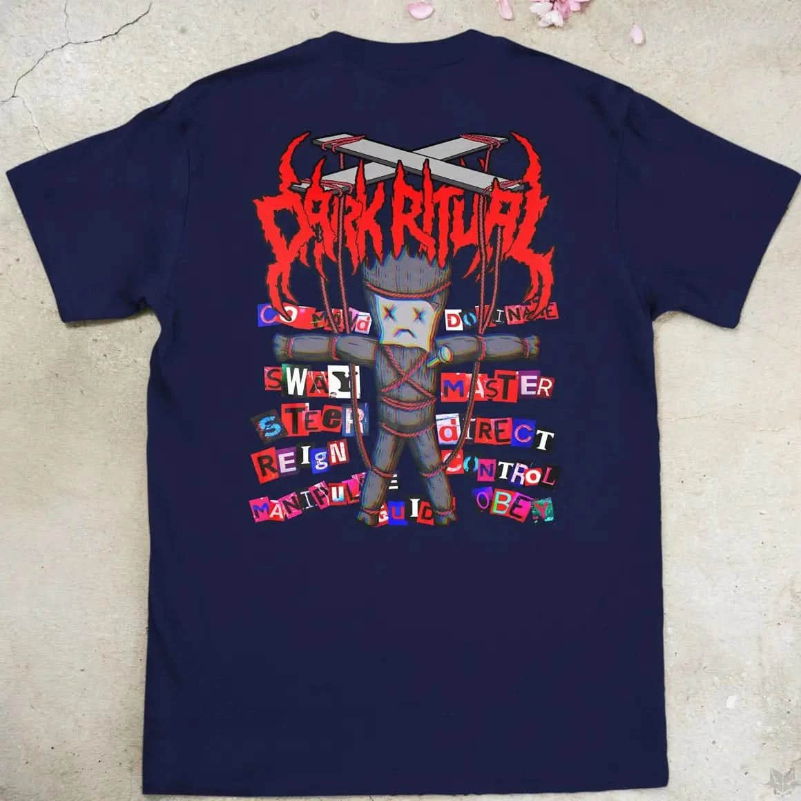 Dark Ritual | back print ❀ T-shirt