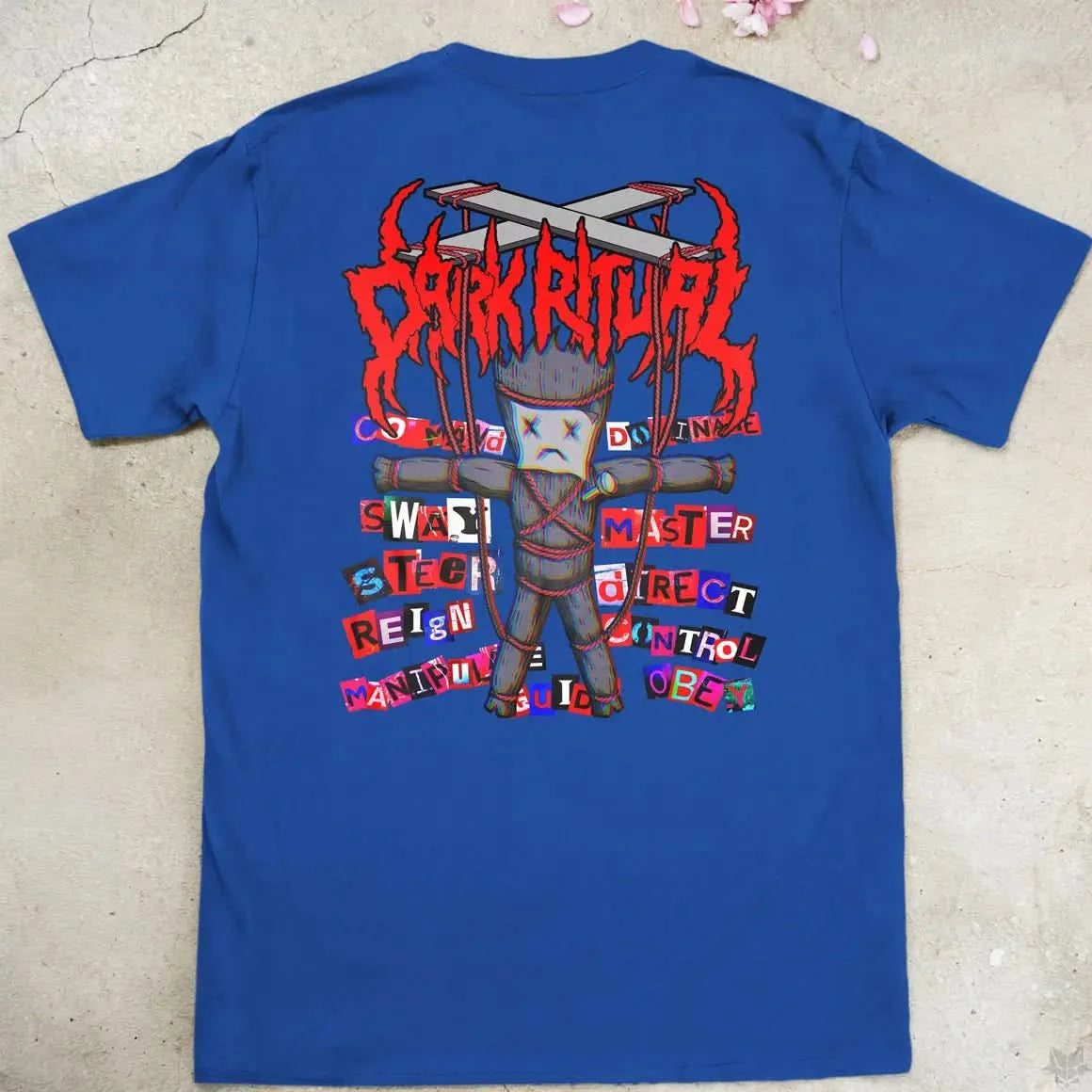Dark Ritual | back print ❀ T-shirt