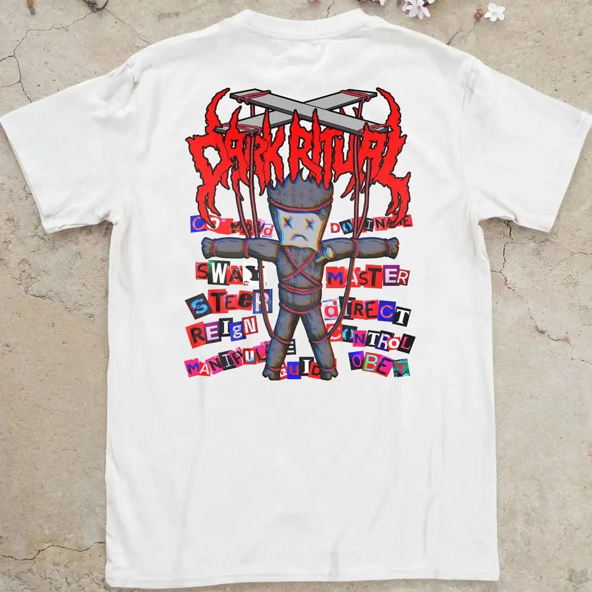 Dark Ritual | back print ❀ T-shirt
