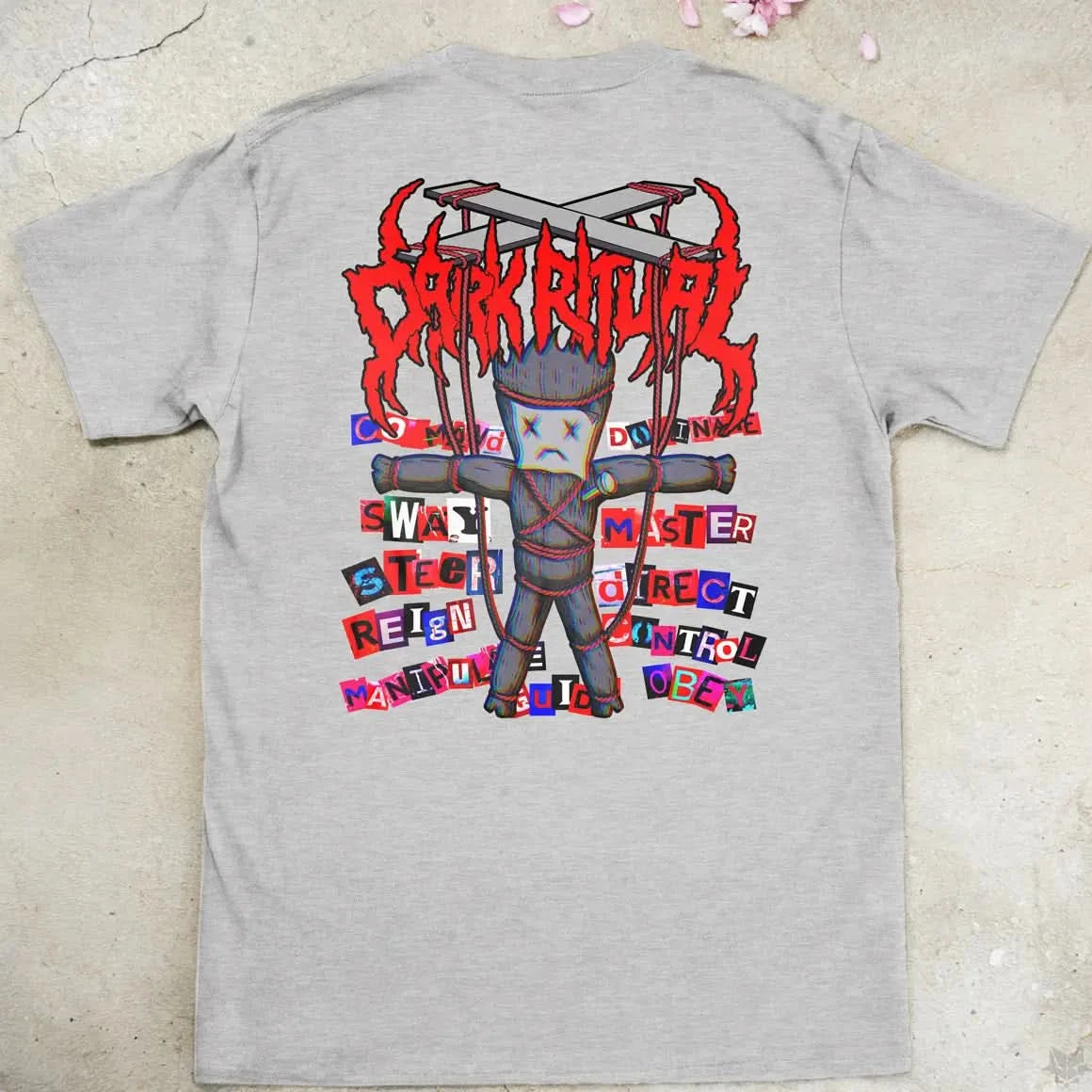 Dark Ritual | back print ❀ T-shirt