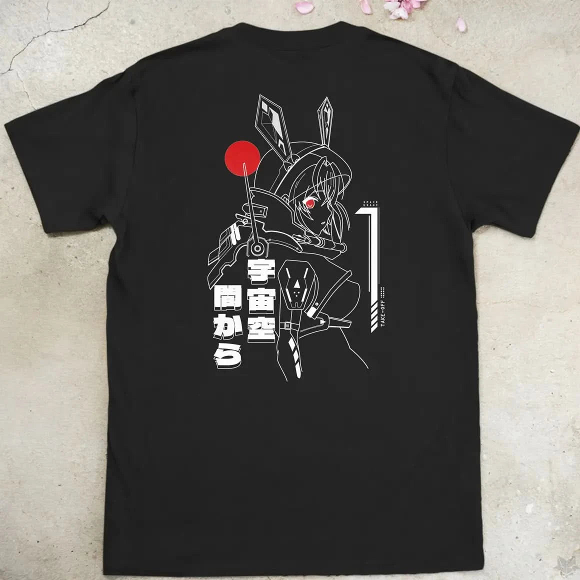 Space Usagi Gen1 | back print ❀ T-shirt