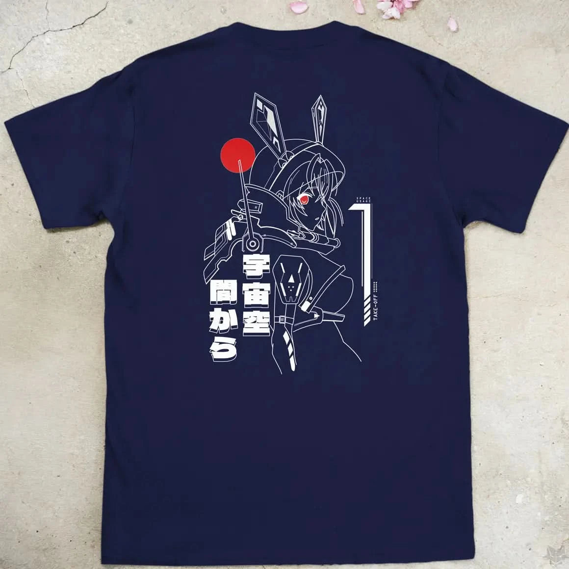 Space Usagi Gen1 | back print ❀ T-shirt