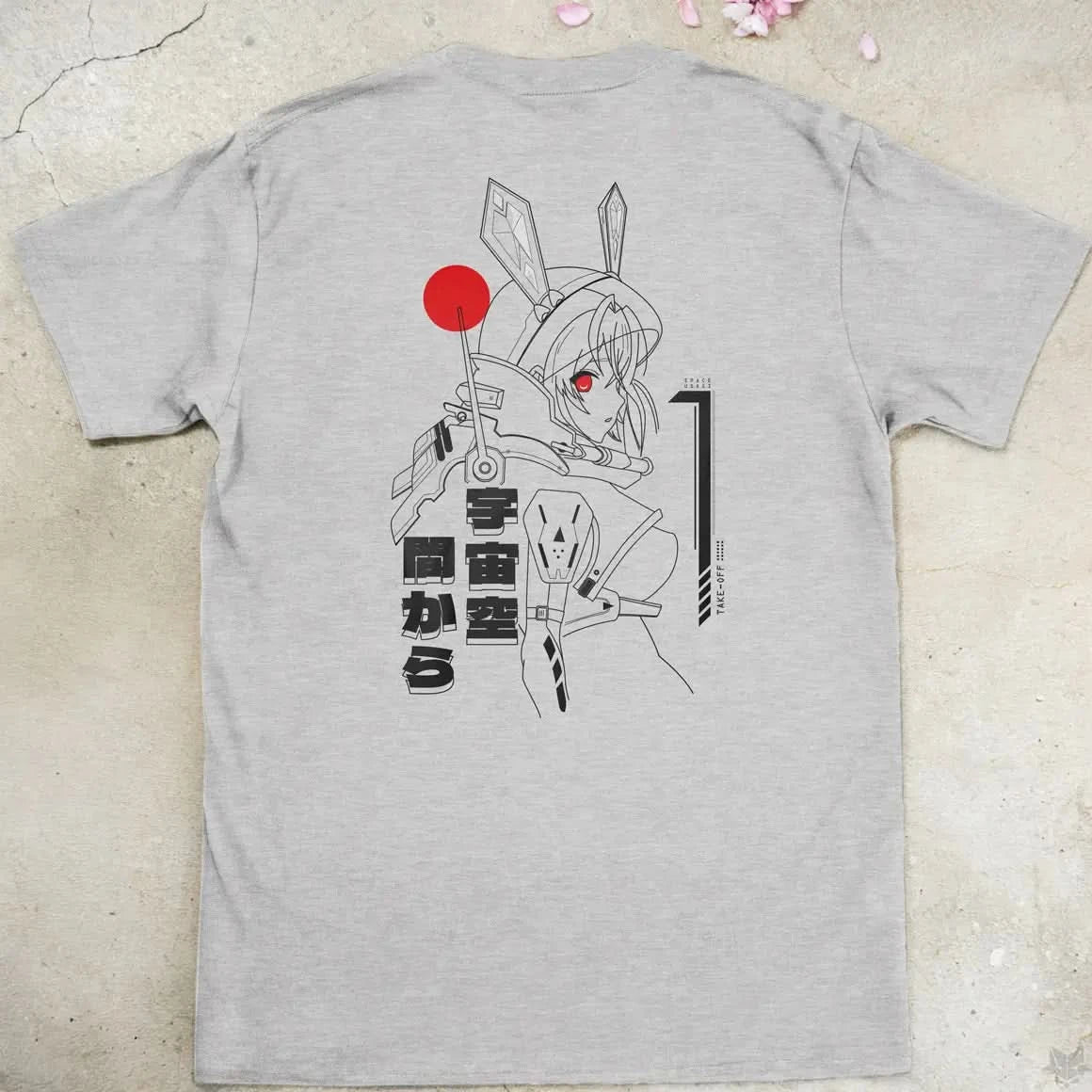 Space Usagi Gen1 | back print ❀ T-shirt