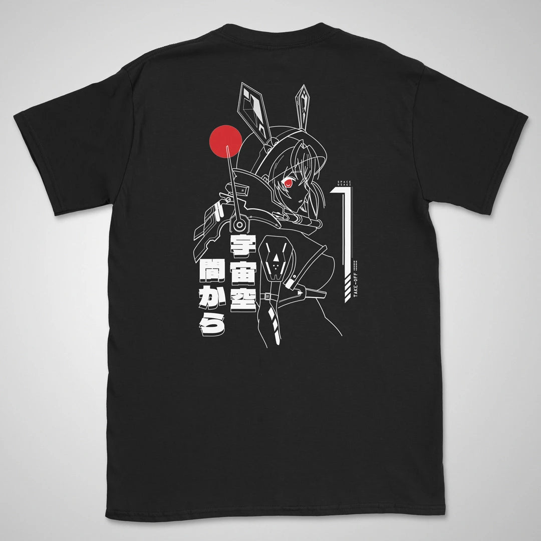 Space Usagi Gen1 | back print ❀ T-shirt