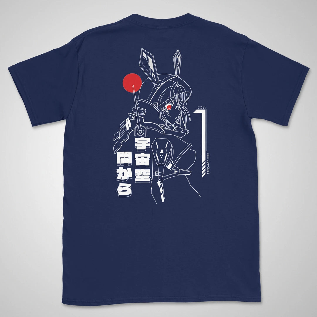 Space Usagi Gen1 | back print ❀ T-shirt