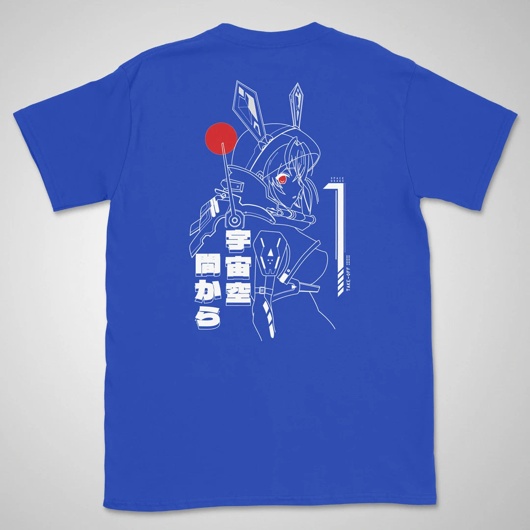 Space Usagi Gen1 | back print ❀ T-shirt