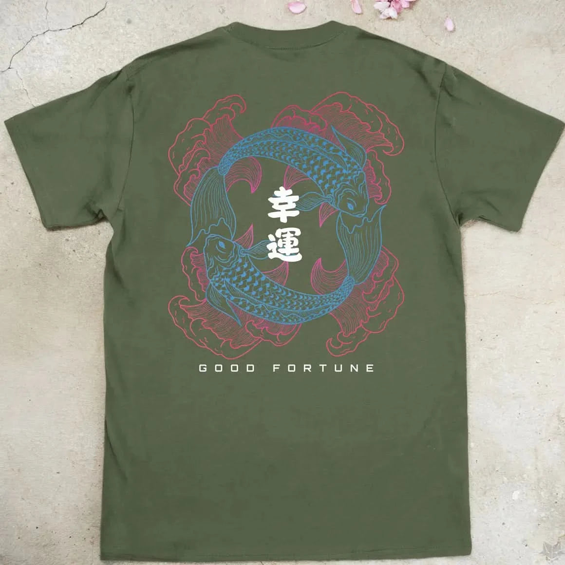 Good Fortune | back print ❀ T-shirt