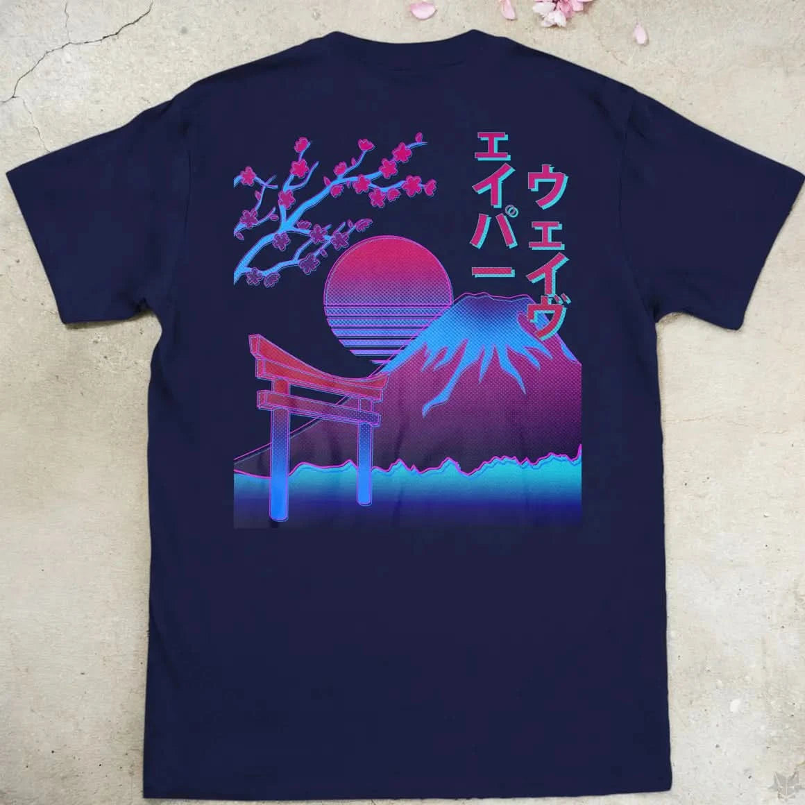 Mt. Vapor-Fuji Gen1 | back print ❀ T-shirt