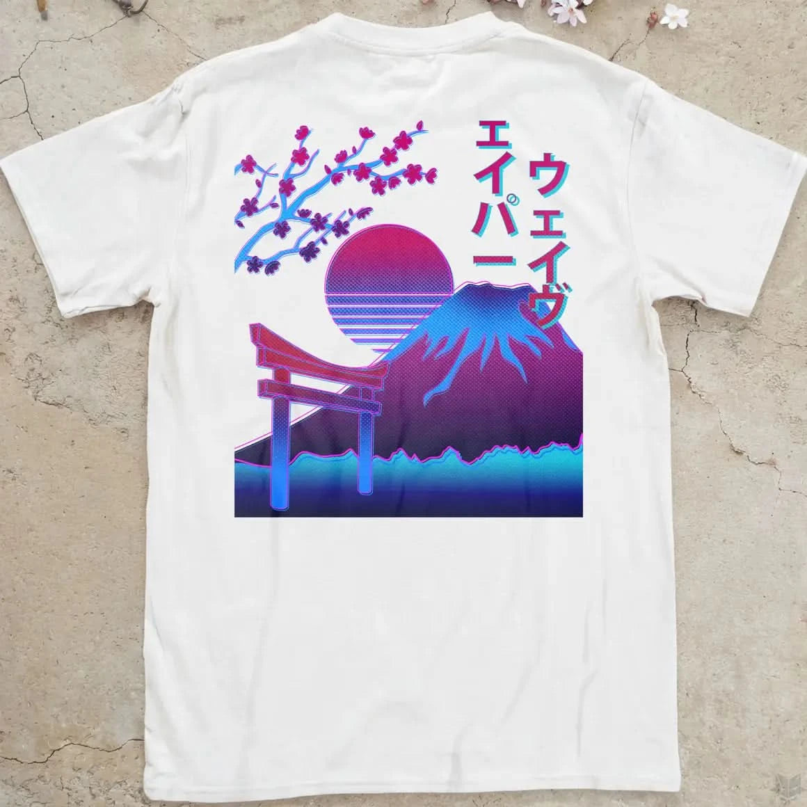 Mt. Vapor-Fuji Gen1 | back print ❀ T-shirt