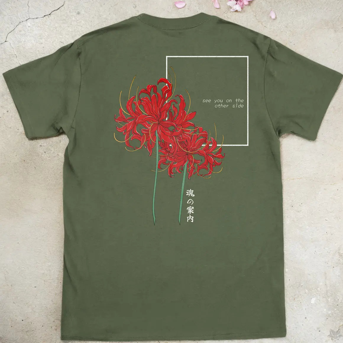 see you on the other side | back print ❀ T-shirt