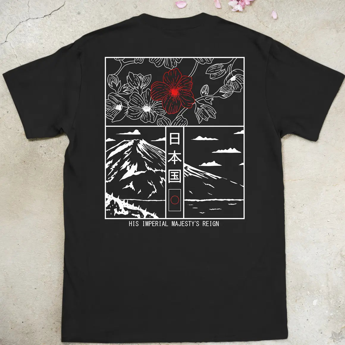 His Imperial Majesty's Reign | back print ❀ T-shirt