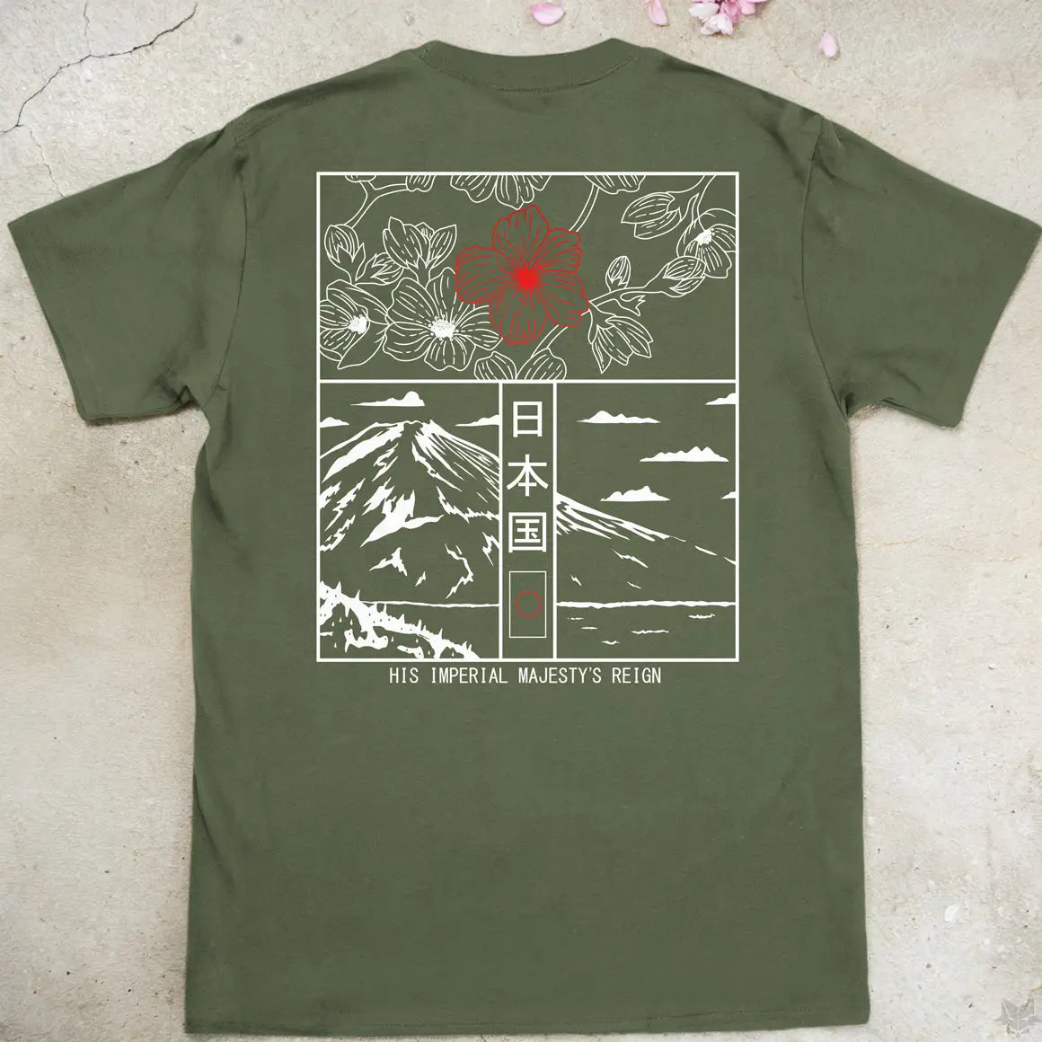 His Imperial Majesty's Reign | back print ❀ T-shirt
